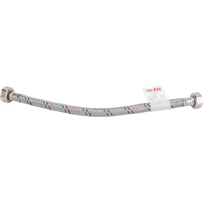 Подводка гибкая ВВ (1/2"; 30 см; DN 8; оплётка из нерж. стали) Uni-Fitt 500S2003