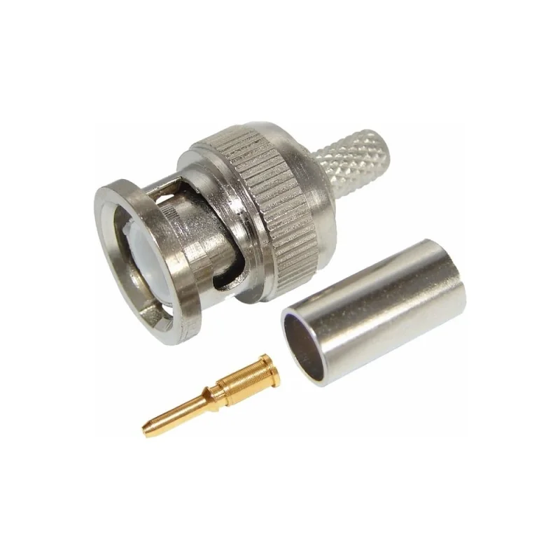 Π Π°Π·ΡΠ΅ΠΌ REXANT BNC ΡΡΠ΅ΠΊΠ΅Ρ RG-6, ΠΎΠ±ΠΆΠΈΠΌ 05-3003