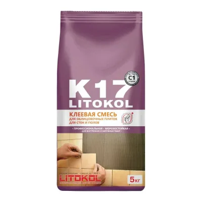 ΠΠ»Π΅Π΅Π²Π°Ρ ΡΠΌΠ΅ΡΡ LITOKOL K17 EVO 5 ΠΊΠ³ 509570003