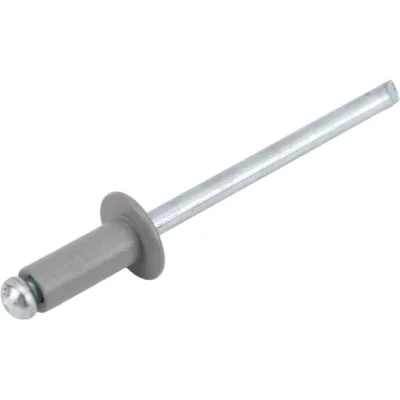 Заклепка вытяжная Доброга 4x10 цинк RAL 7004 Серый 1000 шт. ТД-00004400