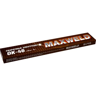 Электроды ОК-46 (3 мм; 1 кг) MAXWELD OK31