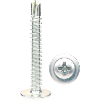 Саморез с прессшайбой BOWT сверло, 4,2x32, 500 шт. P02370