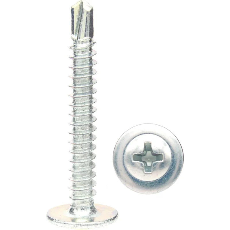 Саморез с прессшайбой BOWT сверло, 4,2x32, 500 шт. P02370