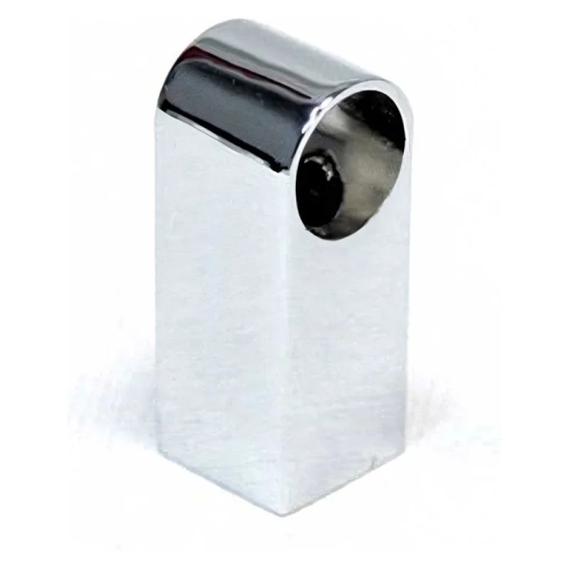 Прямой квадратный держатель на рейлинг MFK-TORG T2802 CR классик модерн 2802-16
