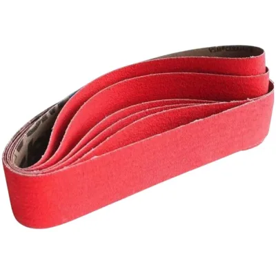 Шлифовальная лента Vitatools 75x457 мм P100 (G100) RED 5 штук L75-457-P100-RED-5