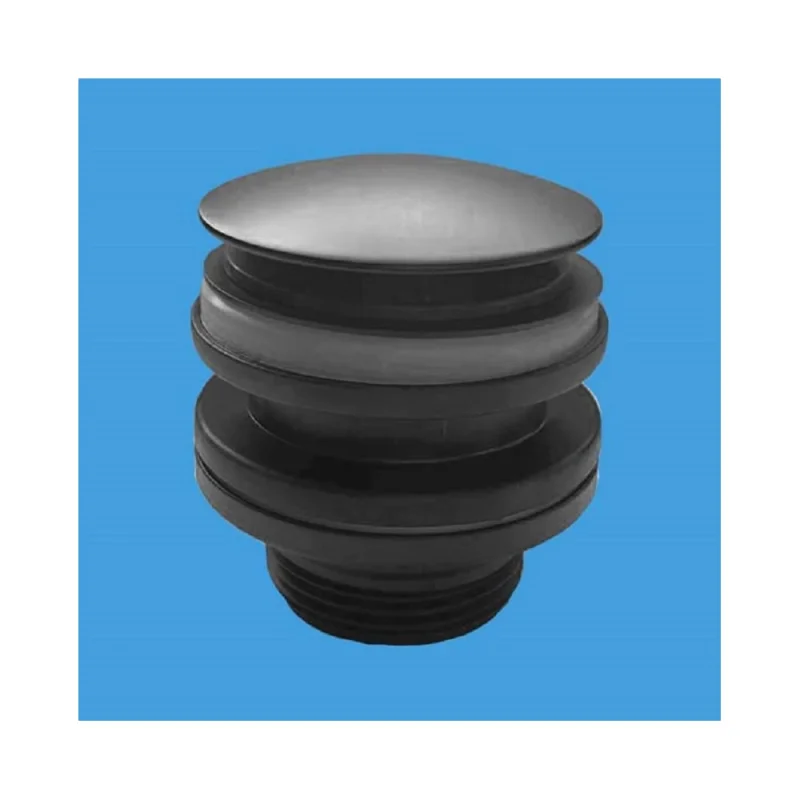Выпуск тип кнопка McAlpine ф32-60мм, цвет матовый черный CWP60-CB-MB