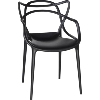 Стул обеденный DOBRIN MASTERS (цвет черный (B-03)) LMZL-PP601_P-B-03