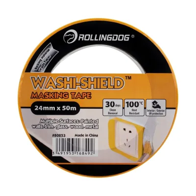 Малярная лента Rollingdog WASHI-SHIELD 24 мм x 50 м 80853