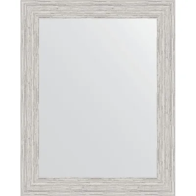 Зеркало EVOFORM в багетной раме - серебряный дождь 46 mm (38x48 cm) 3005
