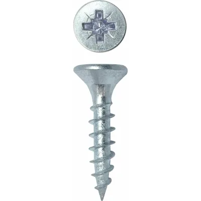 Универсальный саморез Rizzel Pz 3,0x16 белый цинк 36000 шт 00-00464317
