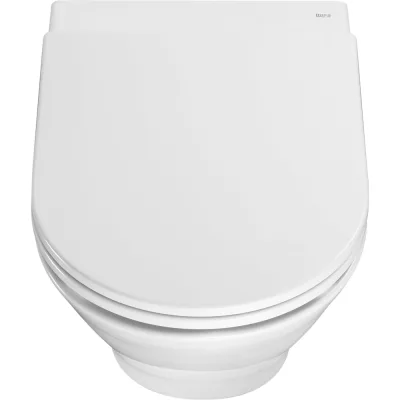Сиденье Roca The Gap Round микролифт, тонкое, быстрое снятие, быстрое снятие, дюропласт 801D12007 7801D12007