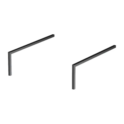 Ножки для тумбы AM.PM Sense, 15 см, цвет черный матовый M7BLEGSF0150BM