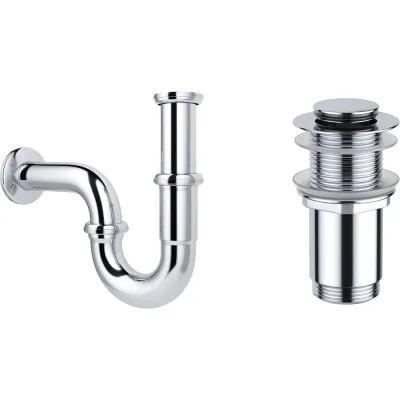 Сифон для раковины с донным клапаном Wellsee Drainage System 182102002
