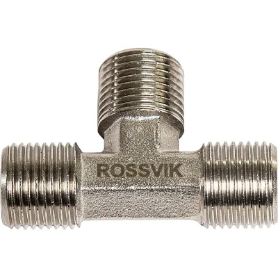 Тройник Т-образный ММM 1/2" Rossvik A137/4