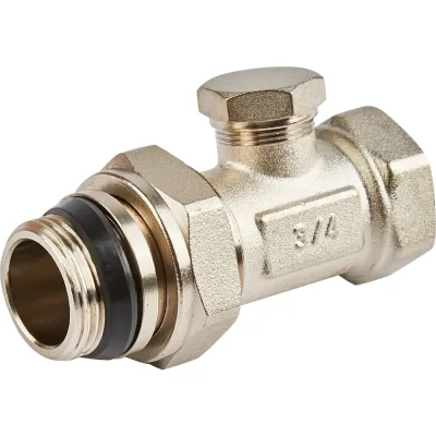 Радиаторный клапан Heizen запорный, прямой 3/4 SVD 547-20