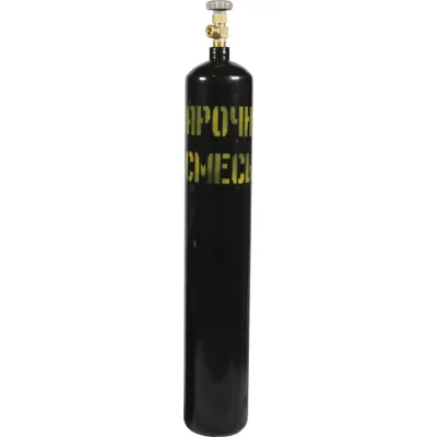 Баллон сварочная смесь MEREM 10 л., D = 133, 150 атм., MV-25, 00-00004850