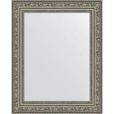 Зеркало EVOFORM в багетной раме - виньетка состаренное серебро 56 mm (40x50 cm) 3008