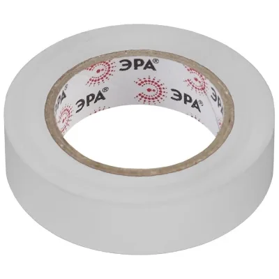 Изолента ЭРА SET51520W ПВХ, набор, белая, 15 мм, 20 м, 5 шт. Б0064466
