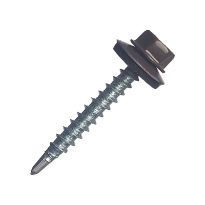 Кровельный саморез МЕТАЛЛСЕРВИС 4.8x35, RAL 8017, 200 шт. 1220570