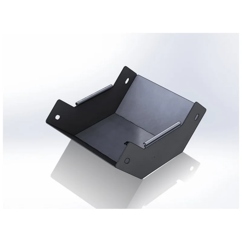 Угол внутренний (подъем) CABLIDERTRAYS замковый 90 град, оцинкованный ЛМЗП-200х80-0,8-90