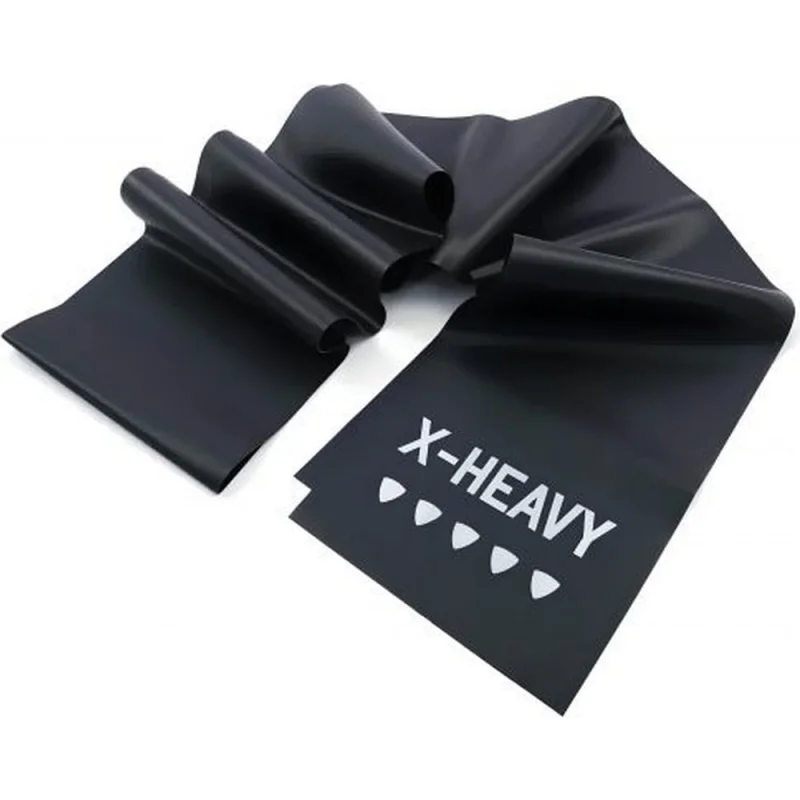 Ленточный амортизатор LivePro Latex Resistance Band максимальное сопротивление, черный Pro NL LP8415-XL-BK 00-00-00