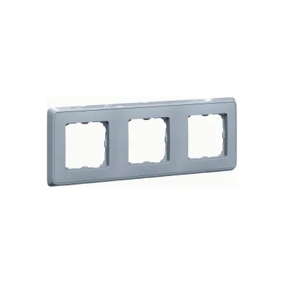 Рамка Legrand Cariva DIY 3 поста жемчужно-серый 695986