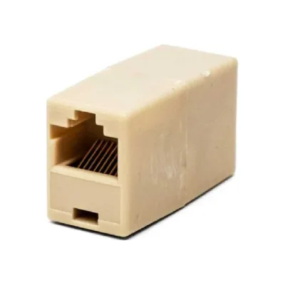 Проходной адаптер Filum 2 х rj-45/8p8c, для соединения патч-кордов, кабель-внутри, уп, 10 шт FL-NA-COUPLER5E-2