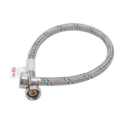 Подводка гибкая ВВ (1/2"; 50 см; DN 8; оплётка из нерж. стали) Uni-Fitt 500S2005