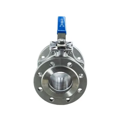 Кран шаровый NEWKEY фланцевый под привод нержавеющий (2PC), AISI304 DN 100 (4), (CF8), PN40, NK-BFtph(2PC)100/4