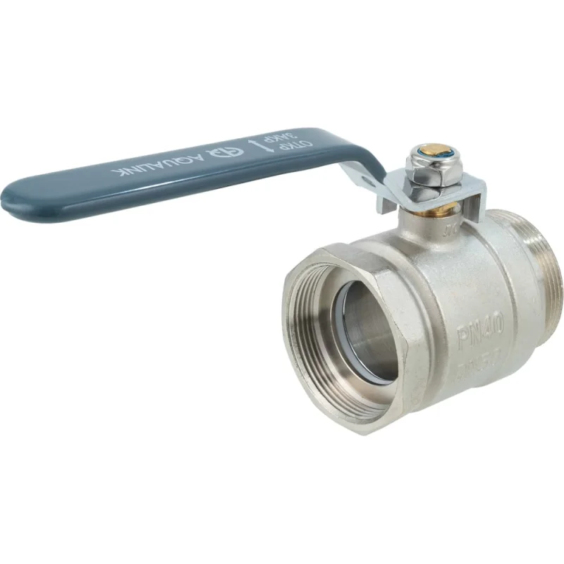 Кран шаровой AQUALINK вн-нар 2 ручка 1154 01154