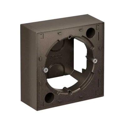Коробка для наружного монтажа Systeme Electric AtlasDesign Мокко SE ATN000600