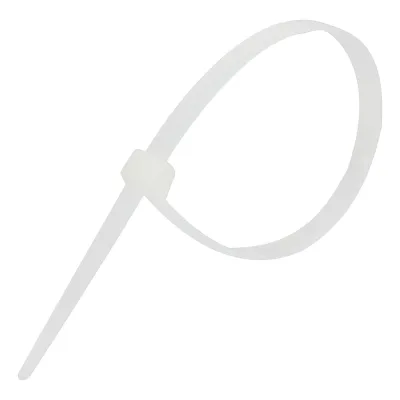 Пластиковые стяжки Cablexpert 350 мм х 7.6 мм, белые, 100 шт. NYT-350x7.6