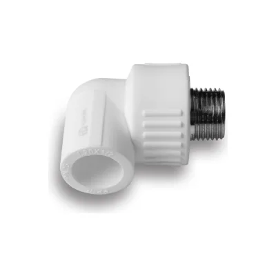 Уголок AQUALINK ПП комбинированный 20х1/2 нар (Цена за упаковку 10 шт.)  арт. 3554