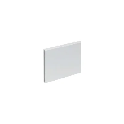 Профиль-делитель MAKMART Индиго/Indigo L=2000 мм, отделка белая M-IND.PCD.200.WH