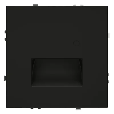 Подсветка светодиодная встраиваемая с датчиком Voltum S70 черный матовый VLS070708