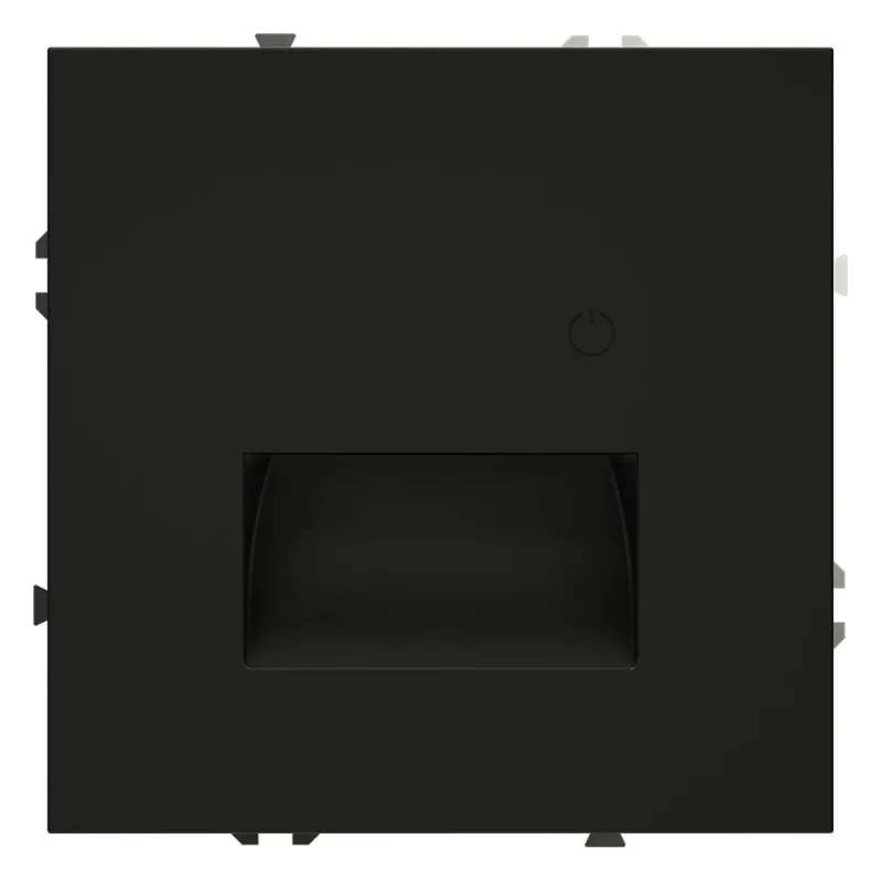 Подсветка светодиодная встраиваемая с датчиком Voltum S70 черный матовый VLS070708