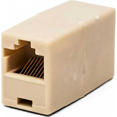 Проходной адаптер Filum 2 х rj-45/8p8c, для соединения патч-кордов, упаковка 10 шт FL-NA-COUPLER5E-1