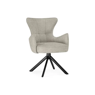 Стул на металлокаркасе Woodville Atlanta beige/black 15831