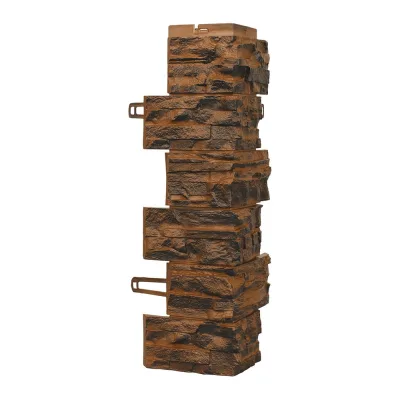 Угол наружный к фасадным панелям колл. ROYAL STONE ROCKY STONE КАЛГАРИ 3-319-у