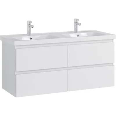 Комплект Sanstar подвесная тумба Riana 125 с раковиной Гармония 125 317.1-1.5.1.К