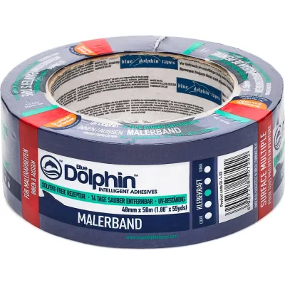 Малярная лента Blue Dolphin Painters Tape 48мм х 50м 01-1-03-EN SBL BDN