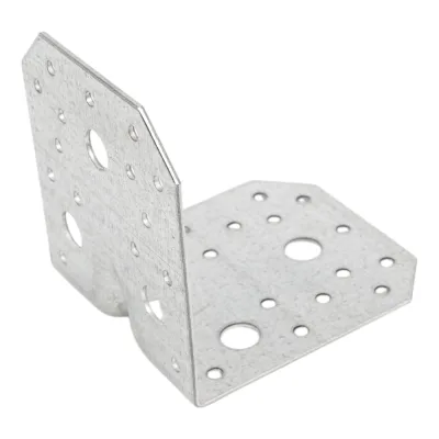 Уголок крепежный STARFIX усиленный, 90x100x100 мм С 2.0 мм, белый цинк SMP-45798-1
