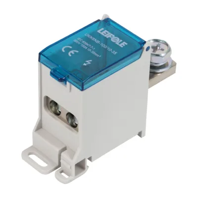 Распределительный блок (коробка) Leipole 100А, 690В, на DIN-рейку UKK6NB-100/10-35/2x25 5012.091