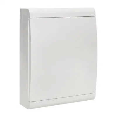 Щит распределительный навесной EKF SlimBox PROxima ЩРН-П-24 пластиковый IP41 335х261х97 мм 24 модуля белая дверь (sb-n-24w)