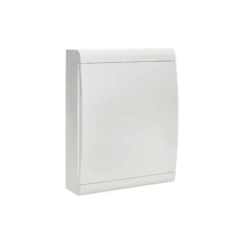 Щит распределительный навесной EKF SlimBox PROxima ЩРН-П-24 пластиковый IP41 335х261х97 мм 24 модуля белая дверь (sb-n-24w)