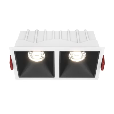 Светильник встраиваемый светодиодный белый 20 Вт 4000К IP20 Maytoni Alfa LED (DL043-02-10W4K-SQ-WB)