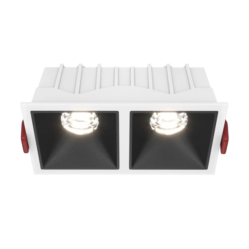 Светильник встраиваемый светодиодный белый 20 Вт 4000К IP20 Maytoni Alfa LED (DL043-02-10W4K-SQ-WB)