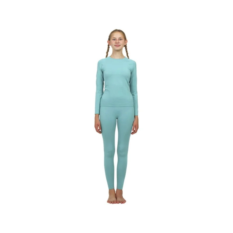 Детское термобелье White Owl фуфайка и кальсоны, Warm Children, размер M, голубой W112740