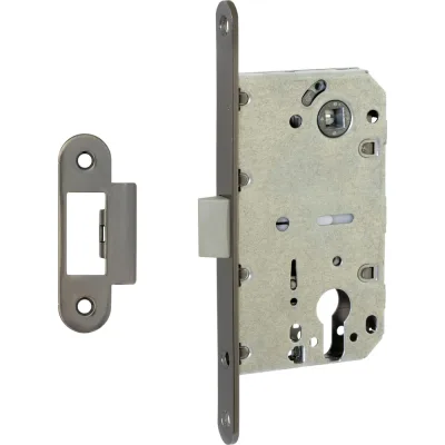 Межкомнатный механизм под цилиндр VETTORE 410 C-S KEVLAR GR, графит 20039
