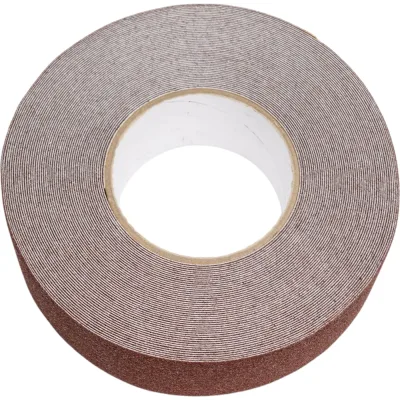 Противоскользящая лента абразив 60 Grit, коричневая, износостойкость 250 тыс. шагов, 50 мм x 18,3 м Mehlhose GmbH MAOR050183